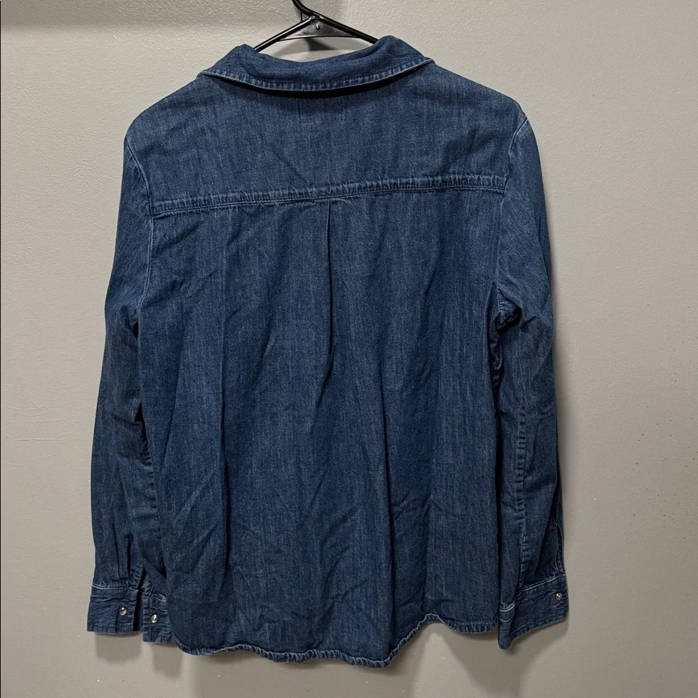 Sezane Tomboy Denim Shirt - Picture 5 of 9